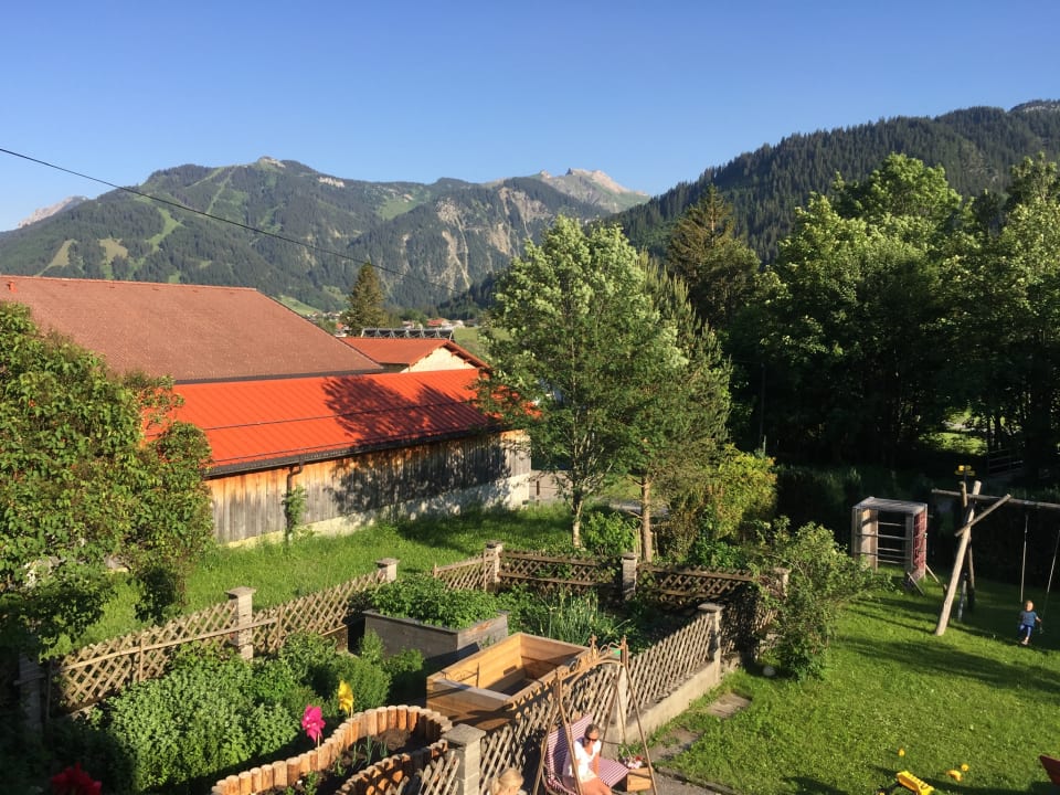 Außenansicht Bauernhof Haus Waldesruh