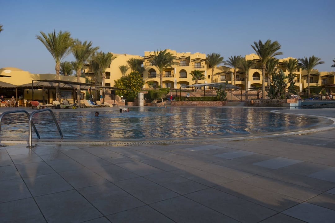 Blick aufs Hotel Jaz Solaya