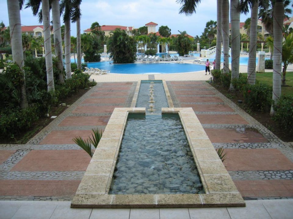 Hinter der Lobby - Blick auf die Anlage Paradisus Princesa del Mar Resort & Spa - Adults only