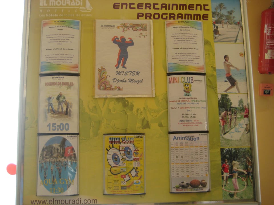 Animationsprogramm  Hotel El Mouradi Djerba Menzel