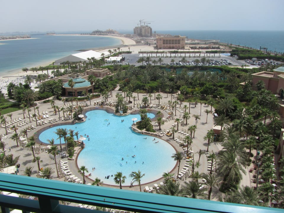 Ausblick von meinem Balkon Atlantis, The Palm
