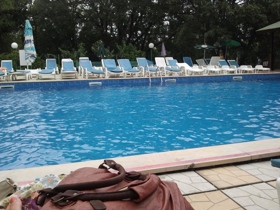 On the pool Hotel Varshava