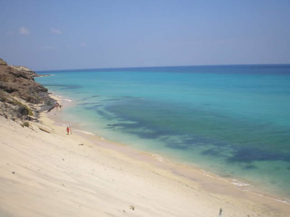 Strandblick von der Treppe (links) SBH Club Paraiso Playa