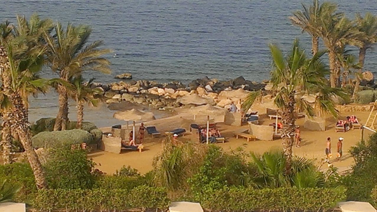 Strand vom Balkon aus Pickalbatros Citadel Resort