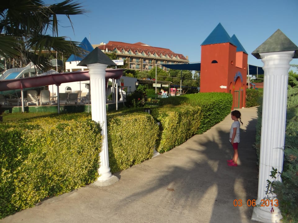 Weg zum mini Club Calimera Kaya Side