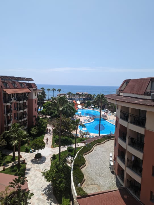 Ausblick Palmeras Beach Hotel