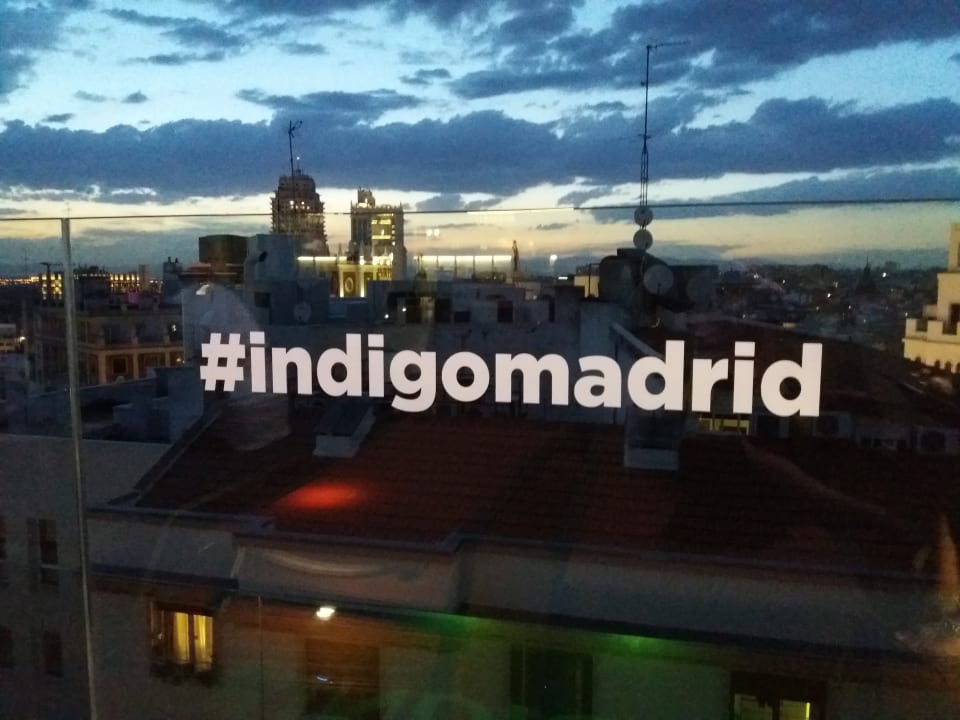 Ausblick Hotel Indigo Madrid - Gran Via