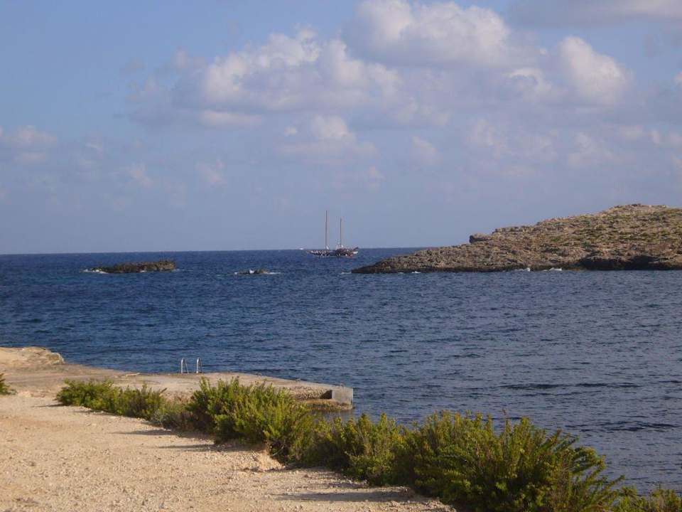 Blick aufs Meer Comino Hotel & Bungalows