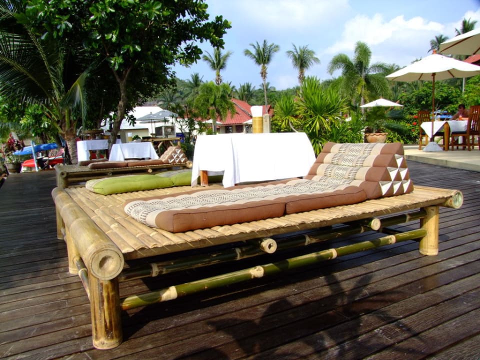 Chillen mit Blick aufs Meer Long Bay Resort Koh Phangan