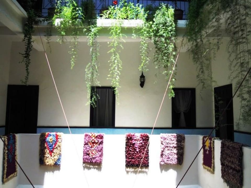 Couloir des chambres (loggia) Riad Sidi Magdoul