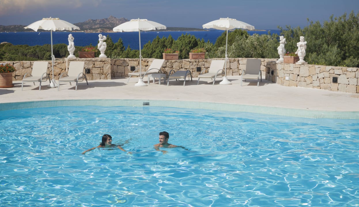 Panoramic Swimming pool Hotel Grand Relais dei Nuraghi