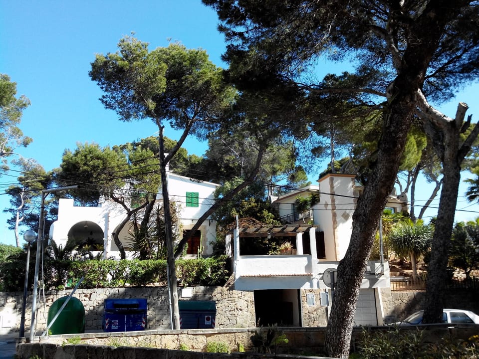 Blick zur Straße Aparthotel Houm Plaza Son Rigo