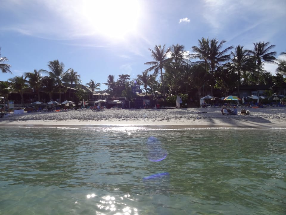 Blick Richtung Anlage Banana Fan Sea Resort