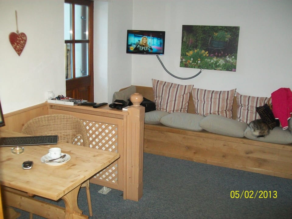 Wohn und Eßzimmer Alpenchalet Reit im Winkl