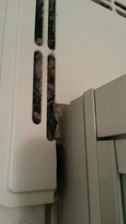 Ablüfter verdreckt. Hotel Brückenhof