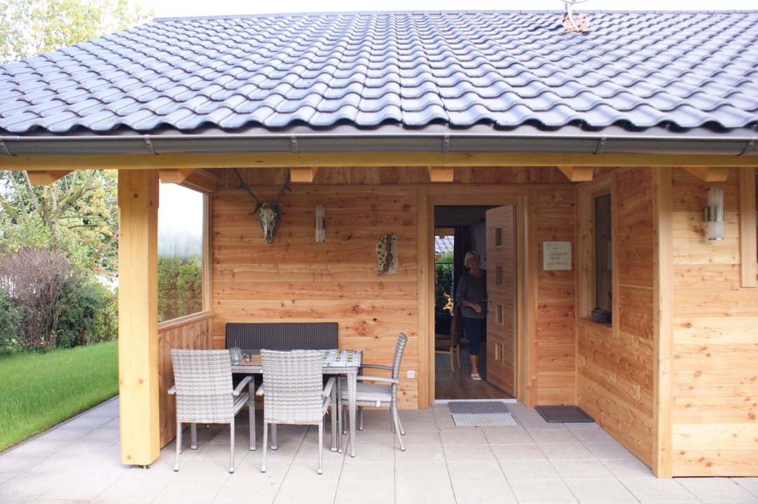 Eingang Bayern Chalets