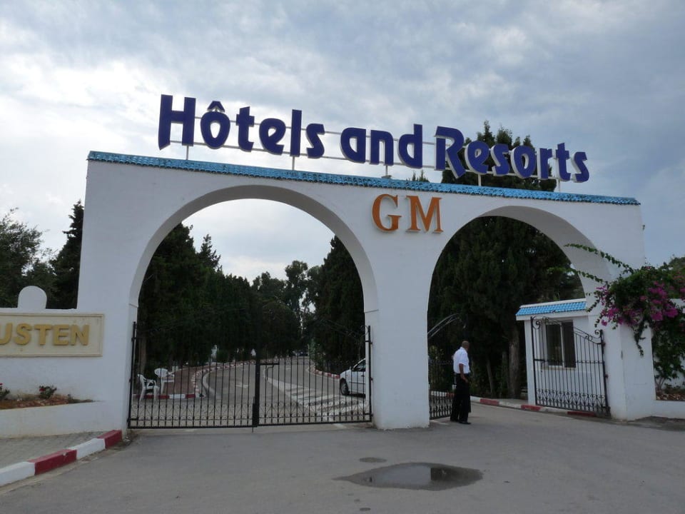 Eingangstor The Club Hammamet