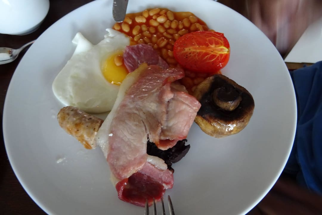 Typisch englisches Frühstück Hotel The Talbot Inn