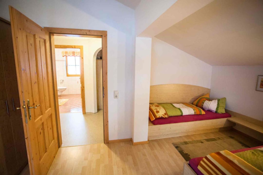 Blick ins Badezimmer Apartment Bergerkreuz