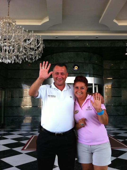 Direktor und Gästebetreuung Filiz Hotel Delphin Imperial