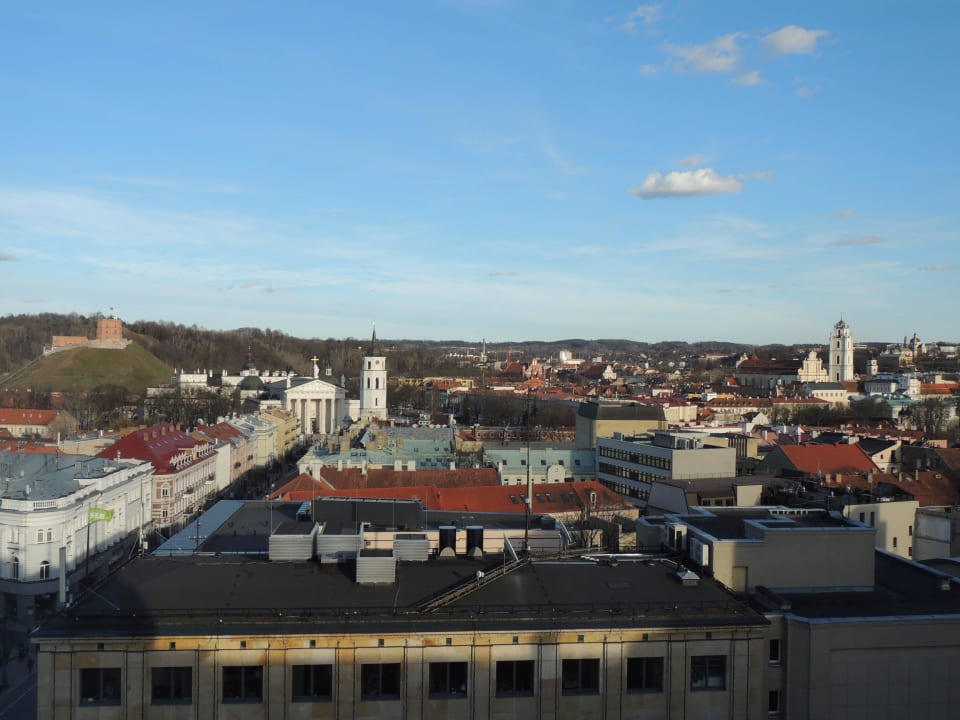 Ausblick vom Hotelzimmer Hotel Novotel Vilnius