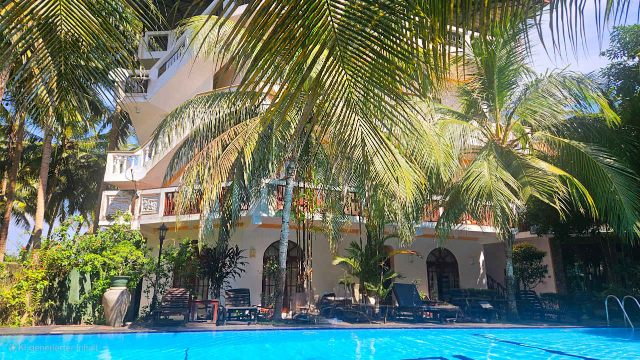 Gartenanlage Hotel Bentota Village