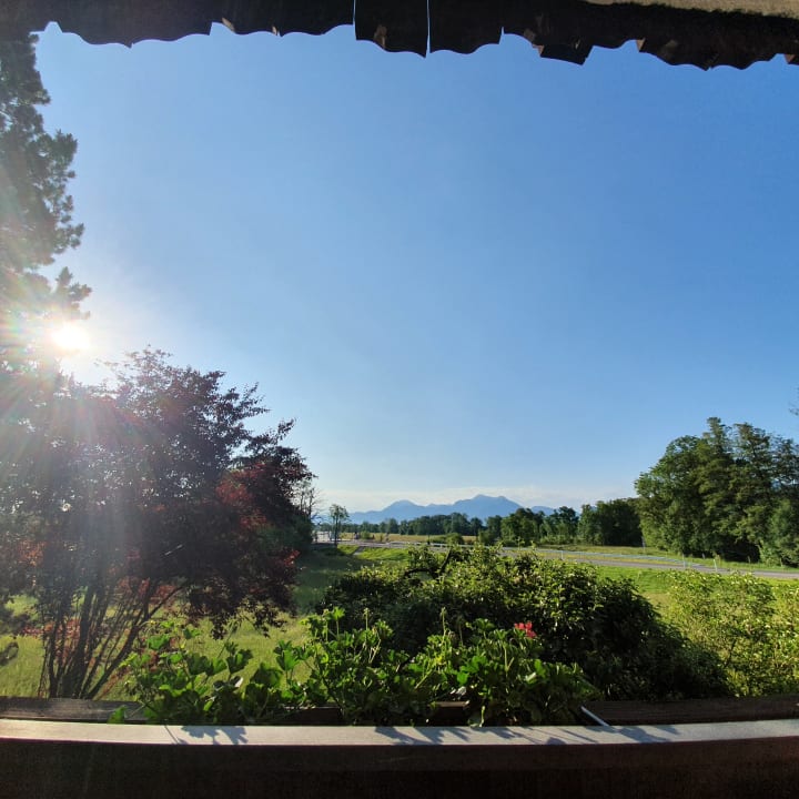 Ausblick Ferienwohnung Binderhof