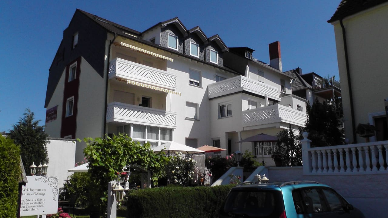 Haupthaus vom Garten aus gesehen Ferienhaus Nehring