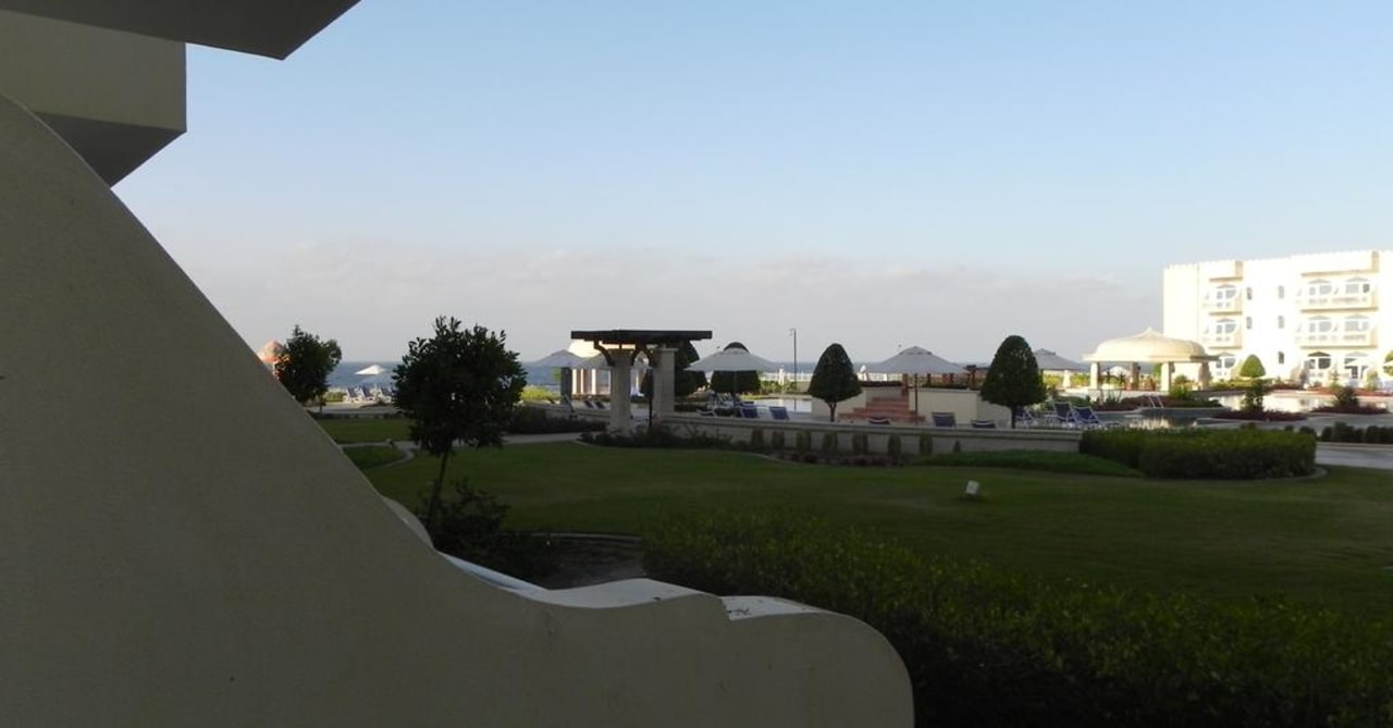 Ausblick vom Zimmer 131 Wyndham Garden Salalah Mirbat