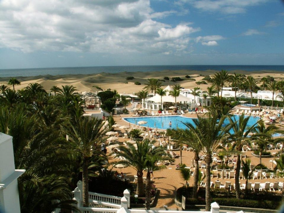 Blick vom Balkon Hotel Riu Palace Maspalomas Adults Only