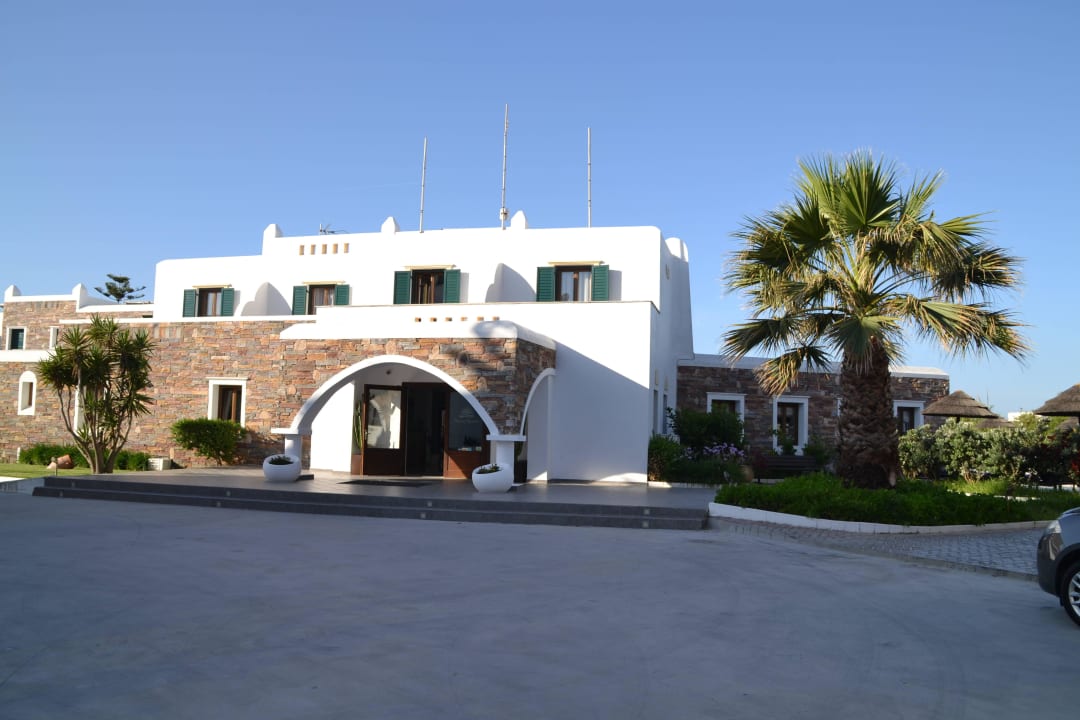 Eingang Rezeption Naxos Resort Beach Hotel