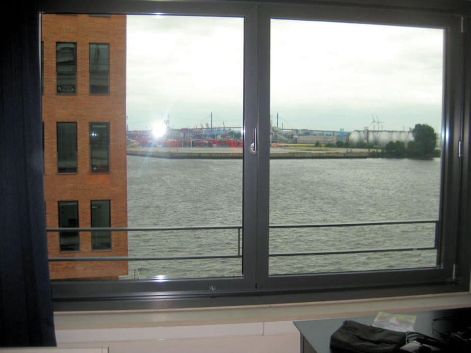 Ausblick  Clipper Boardinghouse Hamburg-Holzhafen
