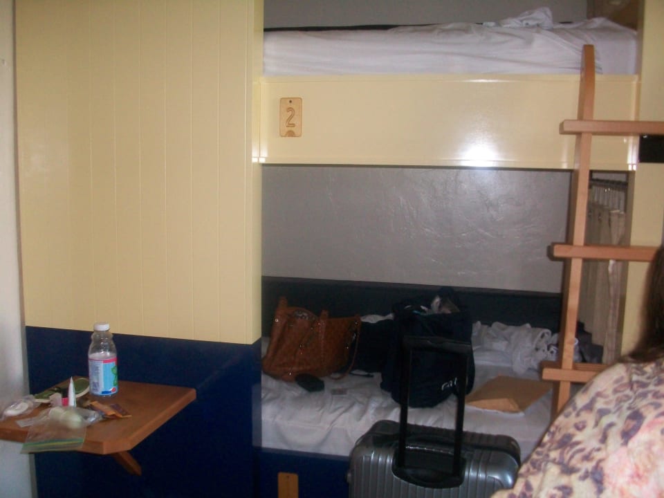 Vierbettzimmer mit zwei Stockbetten Freehand Miami Hostel