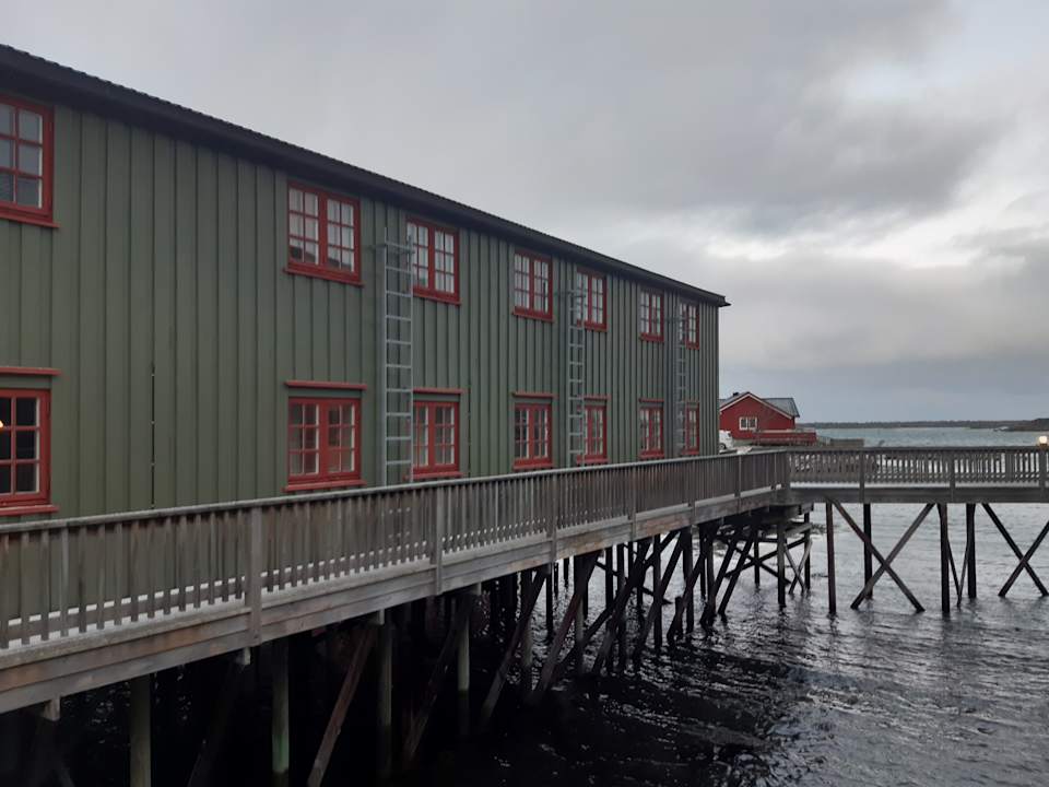 Außenansicht Grønnbuene Rorbu Hotel