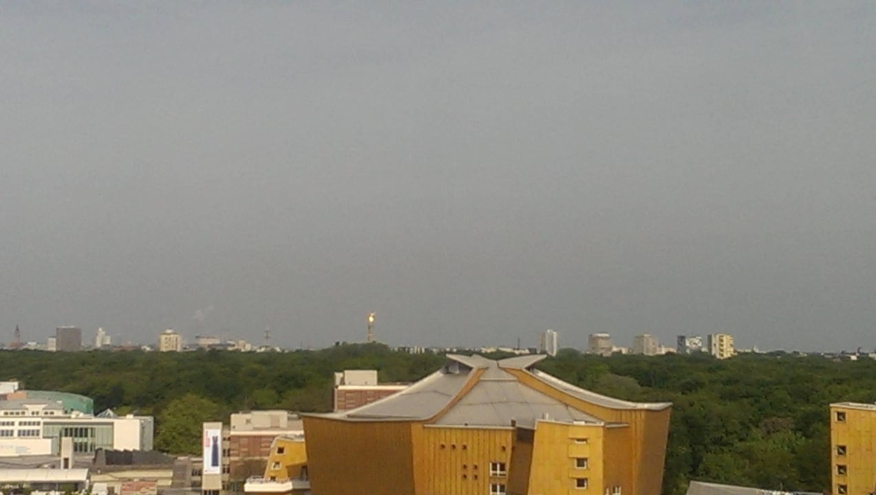 View from  the pool area Grand Hyatt Berlin