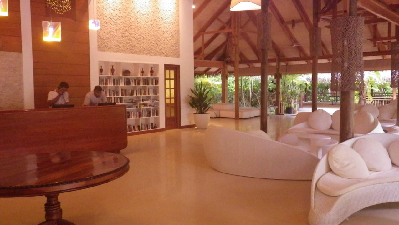 Hauptrezeption (Ostteil) Kuramathi Maldives