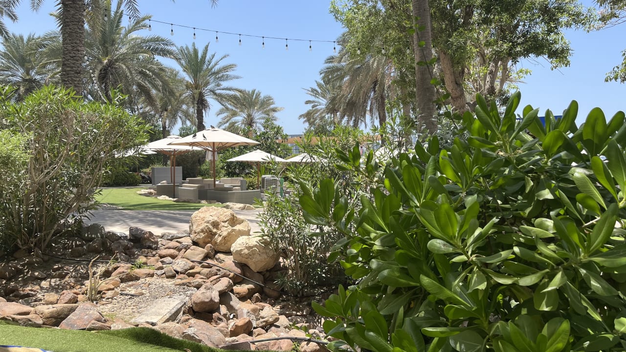 Gartenanlage Hilton Dubai Jumeirah