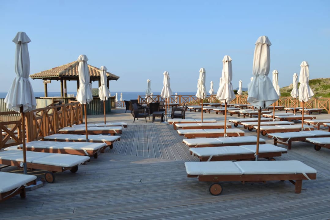 Tarasy do opalania Hotel Kalithea Horizon Royal