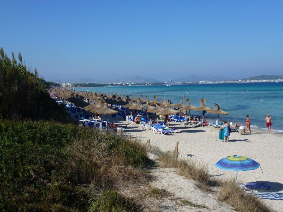 Der gepflegte Strand Playa Esperanza Resort