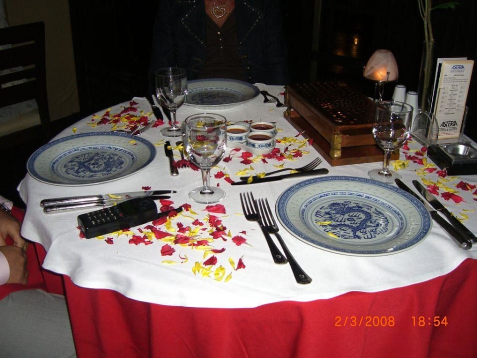  Tischschmuck im a' la carte- Restaurant  Side Star Elegance