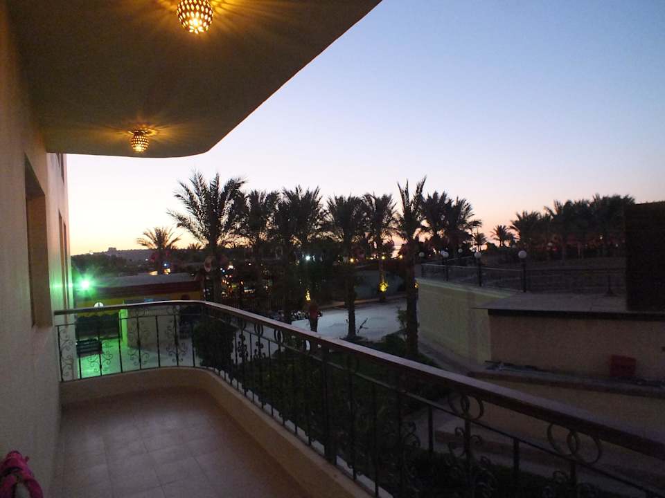 Vom Balkon aus Le Jardin Aqua Park Resort