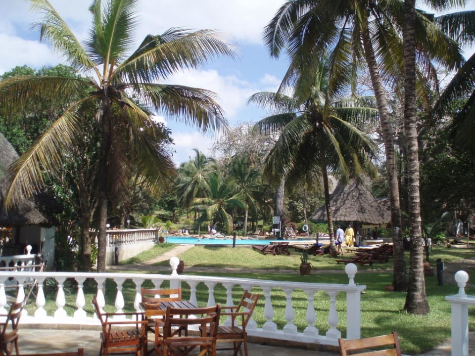 Anlage von der Strandterrasse aus Hotel Papillon Lagoon Reef