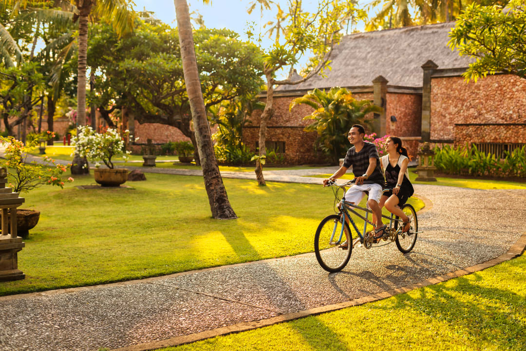 Gartenanlage Hotel The Oberoi Lombok