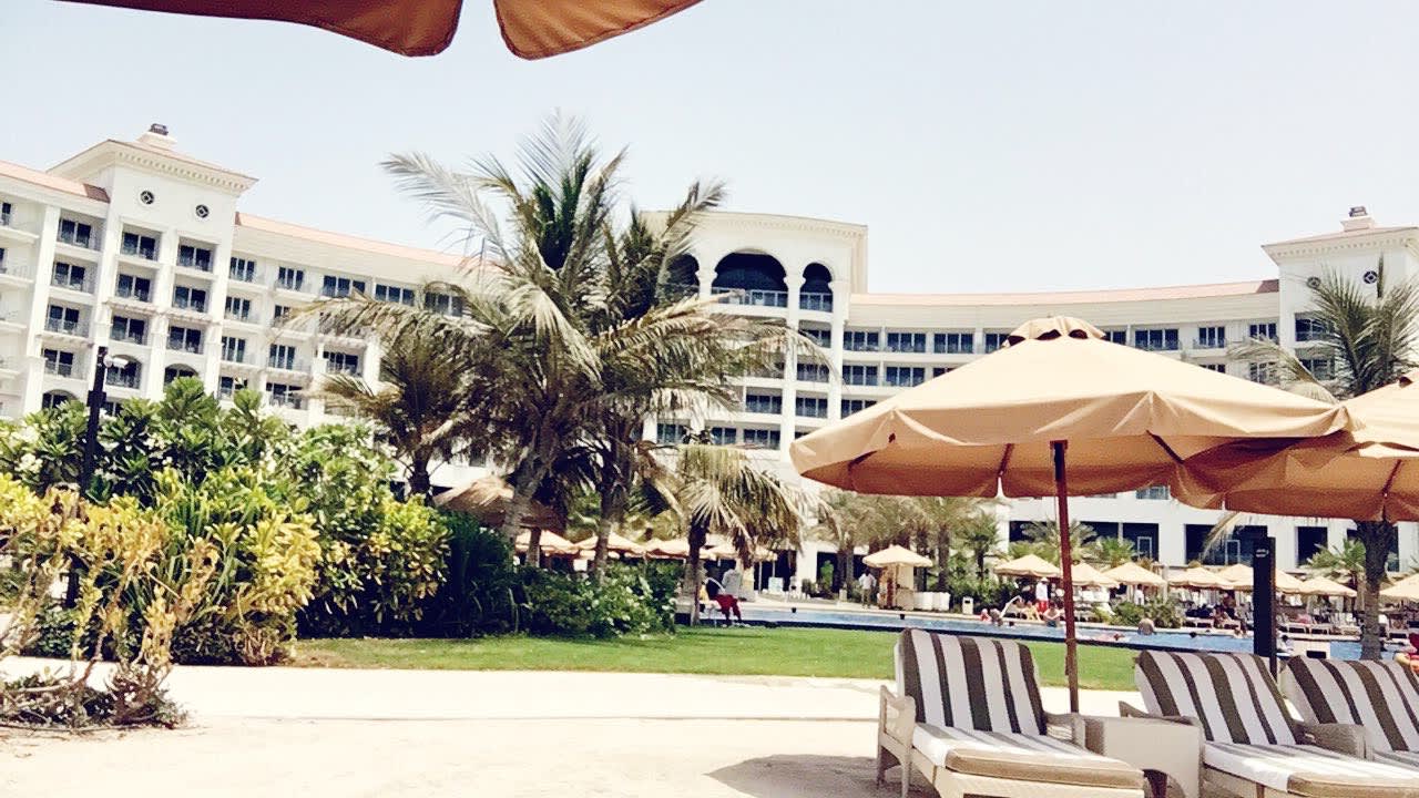 Gartenanlage Waldorf Astoria Dubai Palm Jumeirah