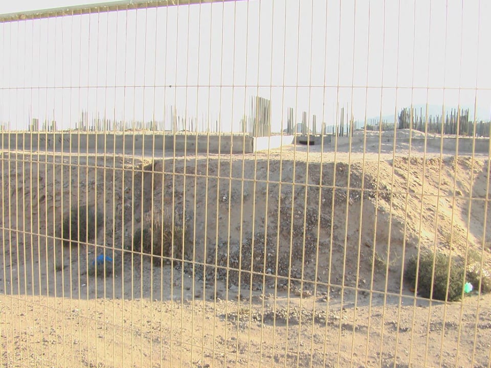 Baustelle ruht Hotel Le Meridien Al Aqah Beach Resort