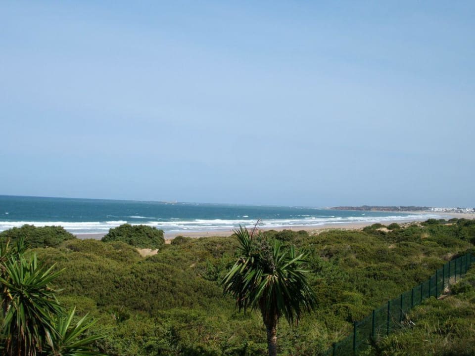 Ausblick auf den Strand Hipotels Playa la Barrosa