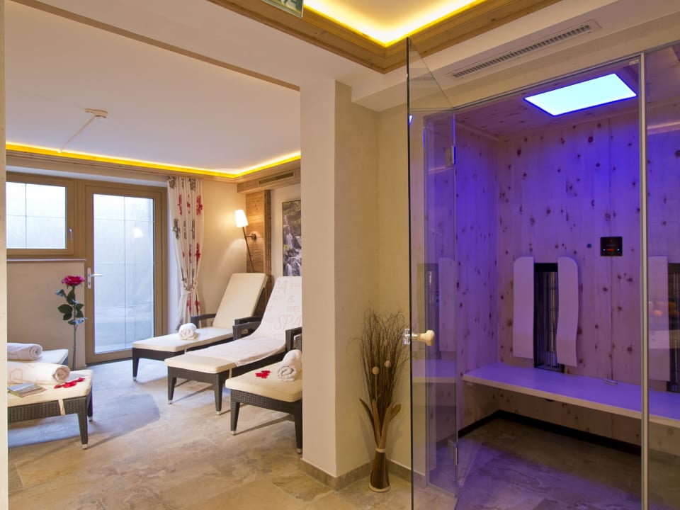 Zirben Infrarotkabine Landhotel Garni Bavaria