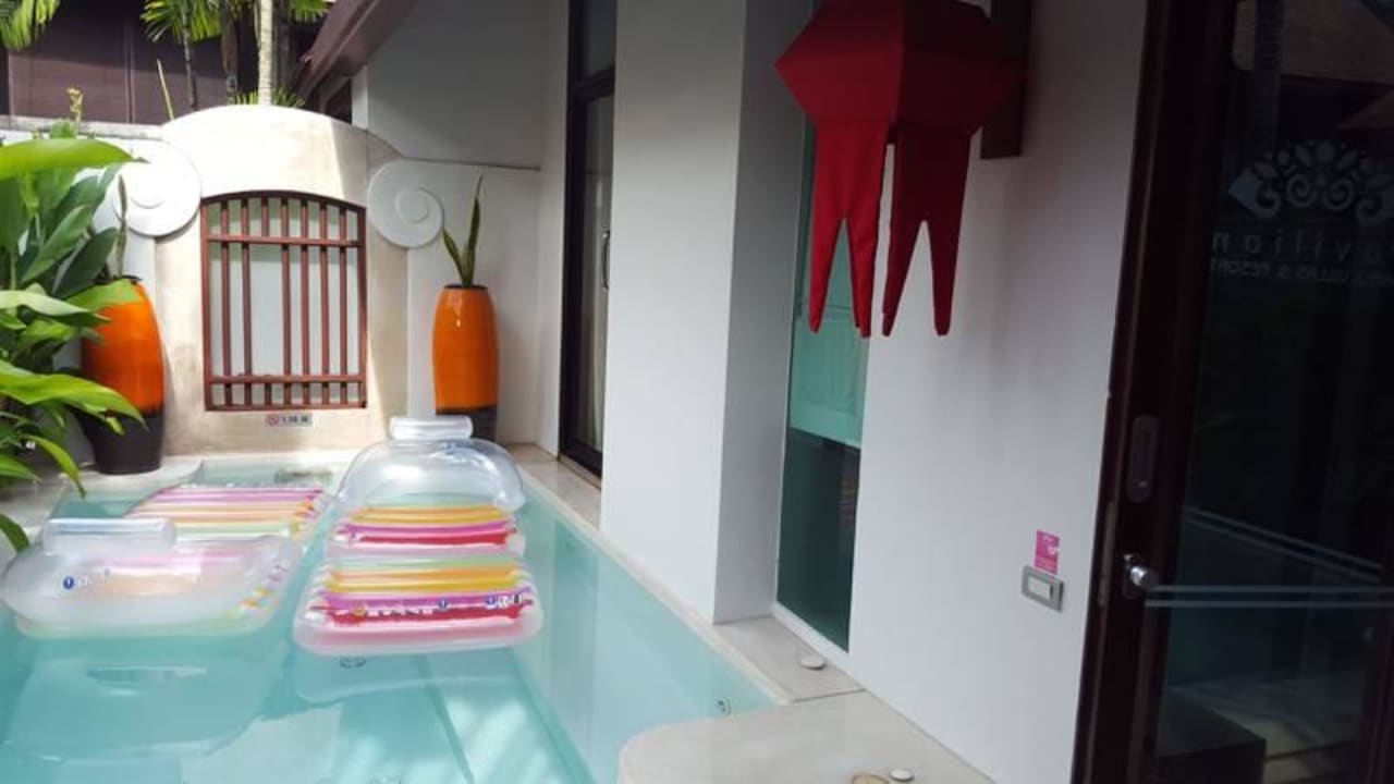 Kleiner Pool am Bungalow Pavilion Samui Villas & Resort