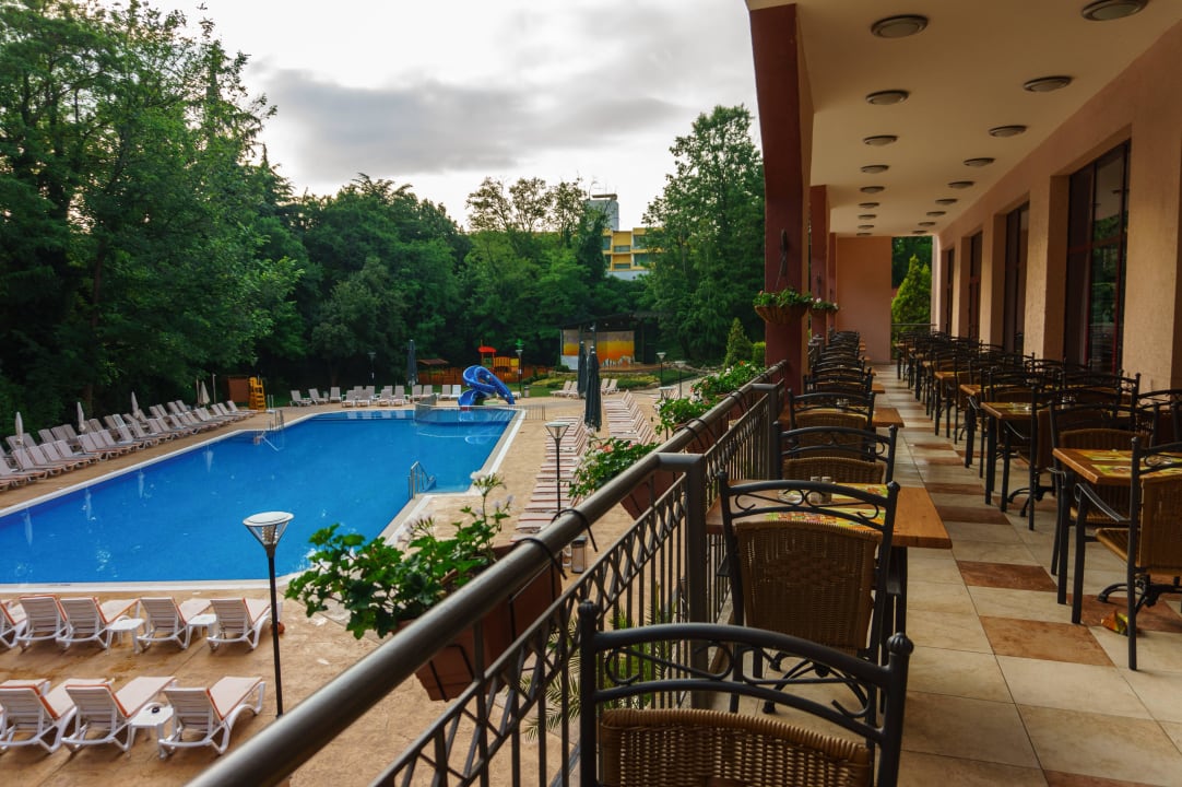 Pool from Restaurant Odessos Park Hotel