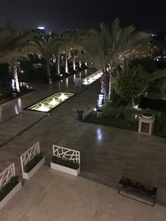 Gartenanlage Waldorf Astoria Dubai Palm Jumeirah